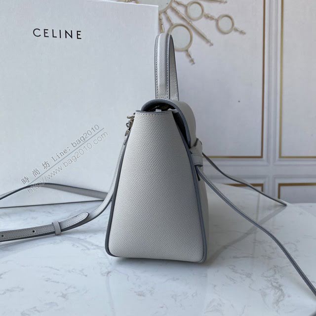Celine女包 賽琳經典款中號女包 Celine belt bag 掌紋牛皮鯰魚包 189153  slyd2196